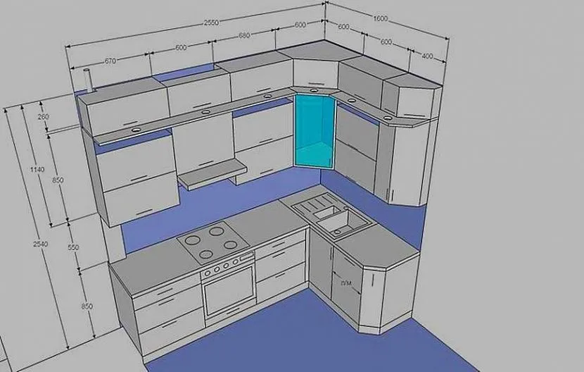 Дизайн маленькой кухни 5 кв м – 55 реальных фото с лучшими решениями
