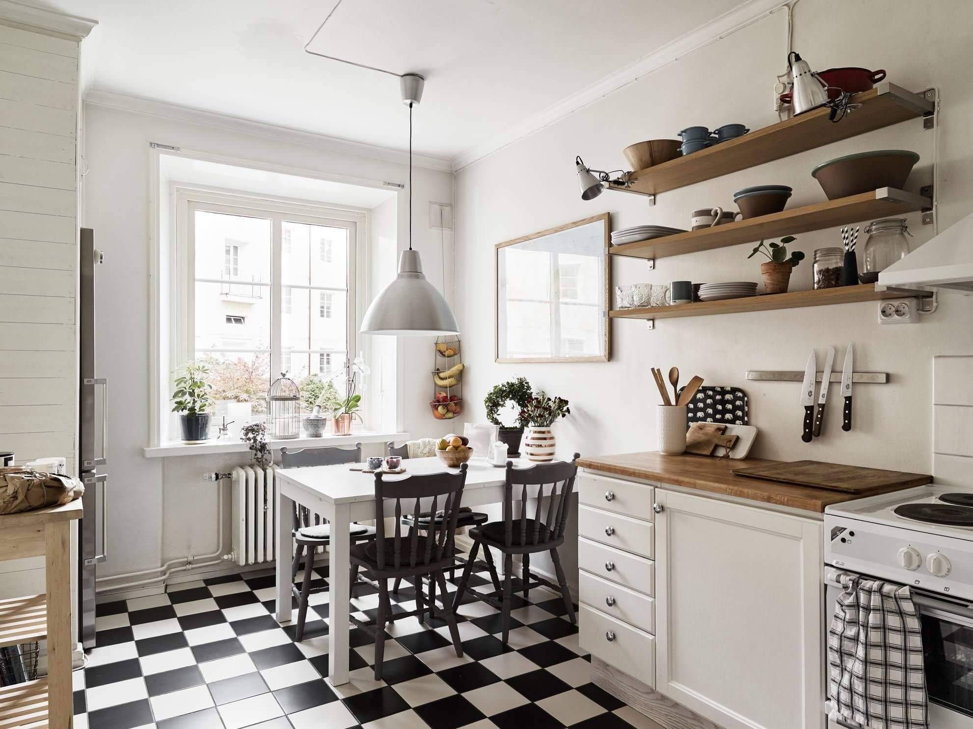 Скандинавский стиль в интерьере кухни — 105 фото современных примеров дизайна интерьера