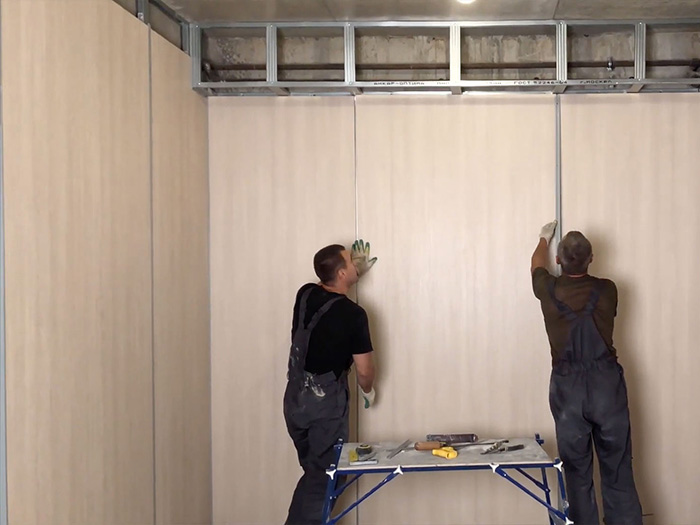 Облицовка стен гипсокартонными листами: технология и монтаж