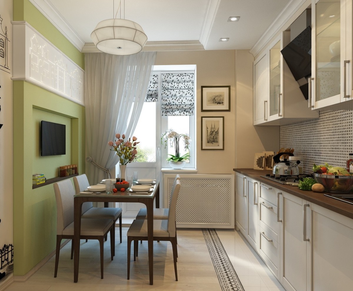 Кухня 11 кв м: дизайн интерьера и варианты планировки