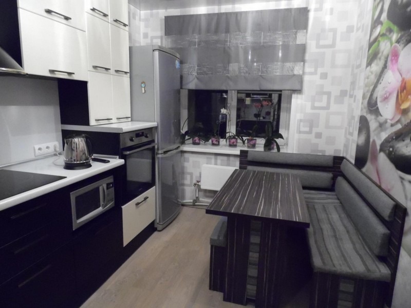 Черно-белая кухня – 50 фото и 11 дизайн-подсказок
