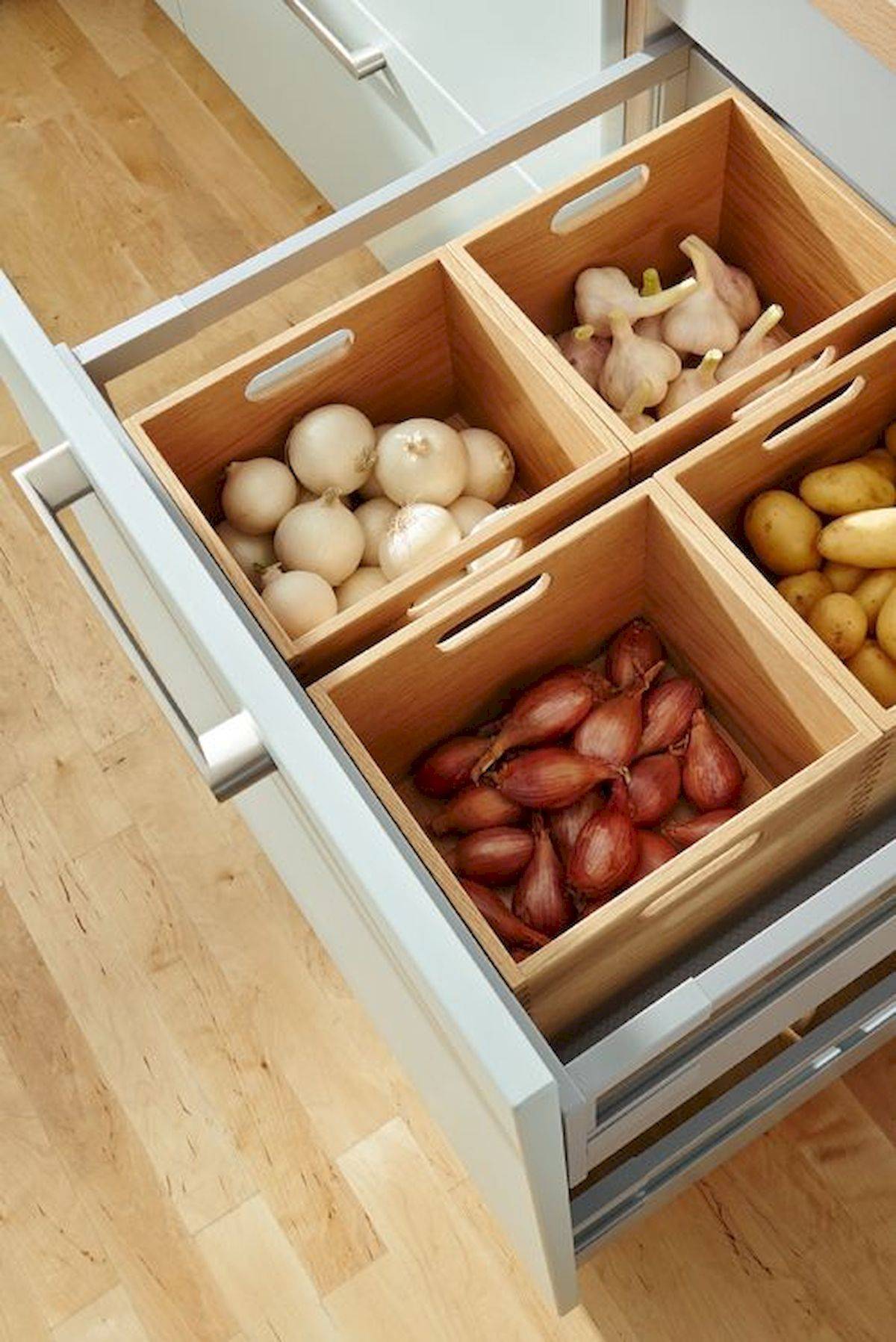 Выдвижной ящик для картошки