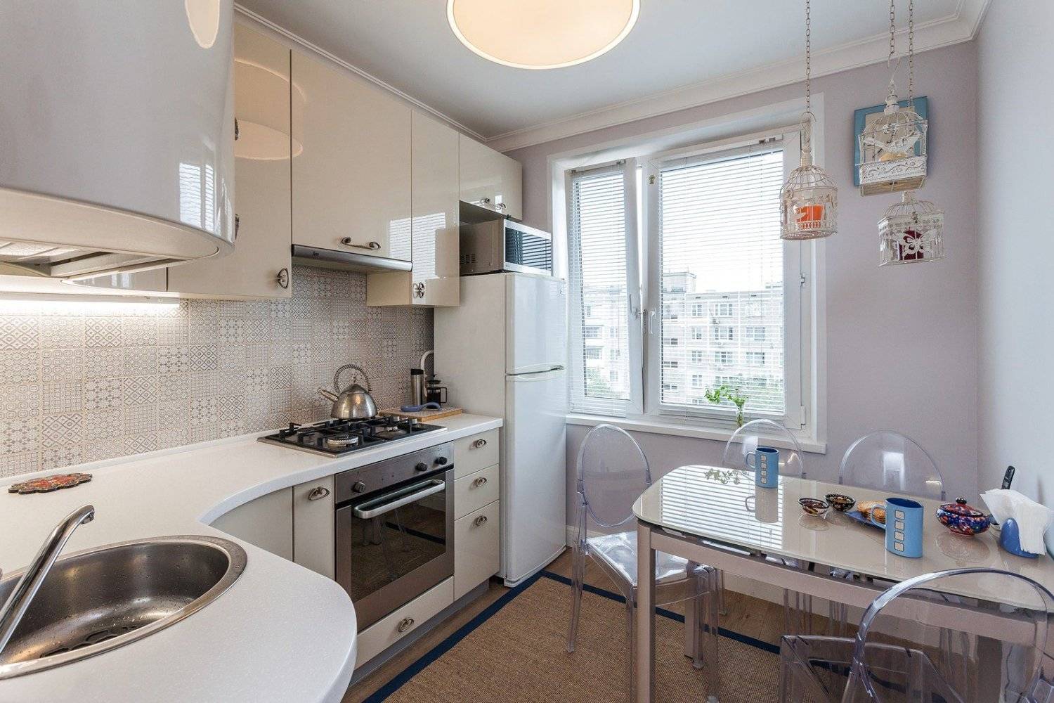 Интерьер кухни 9 кв. м в панельном доме: фото, рекомендации по планировке и дизайну