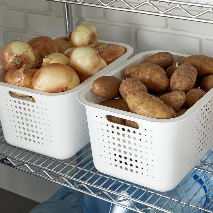 Четыре практичных способа хранения урожая картофеля в условиях квартиры