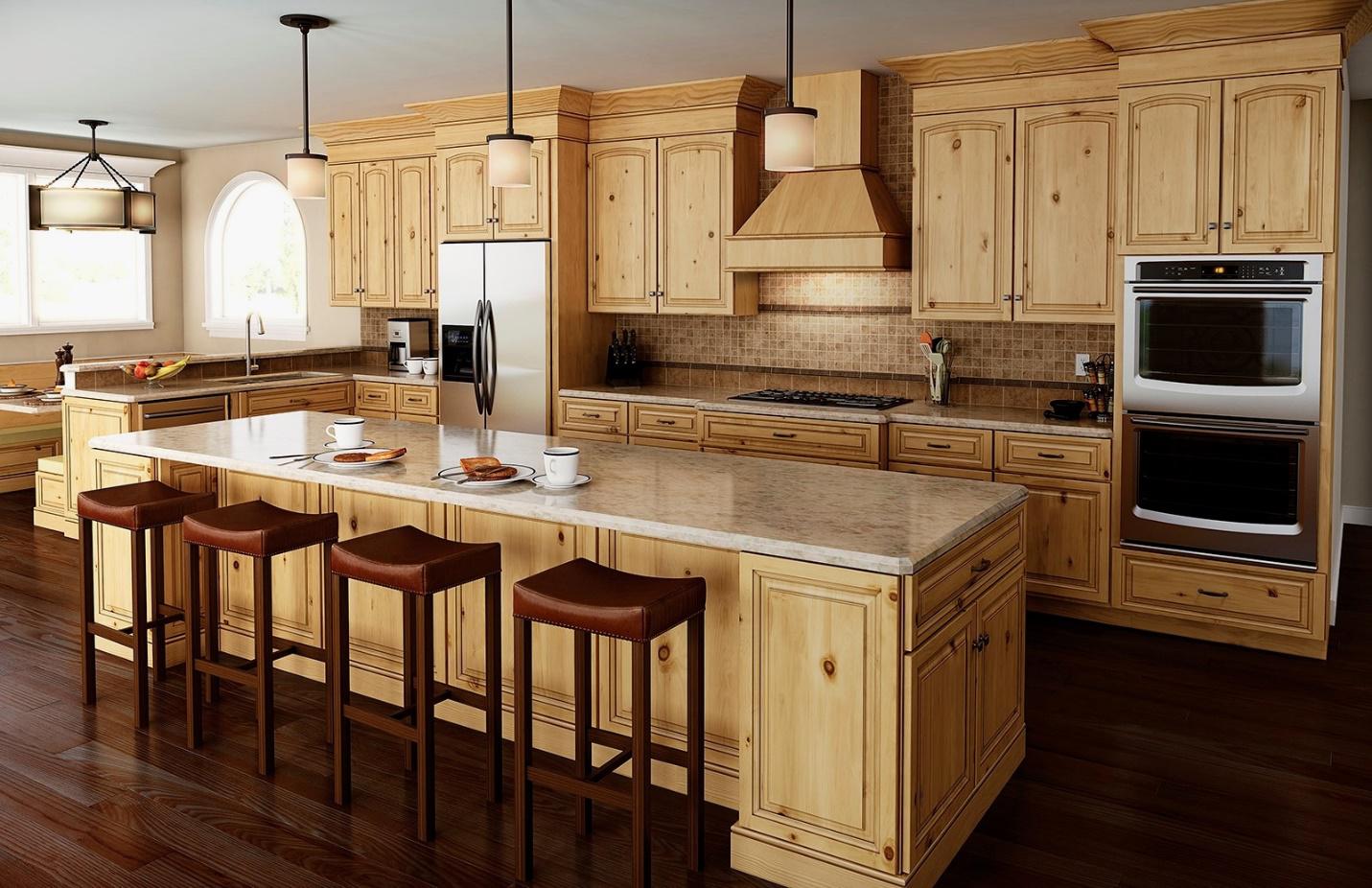 Правила выбора деревянной мебели на кухню