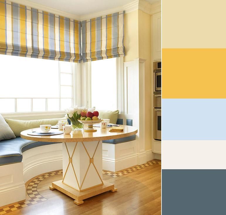 Как выбрать шторы удачного оттенка к обоям персикового цвета