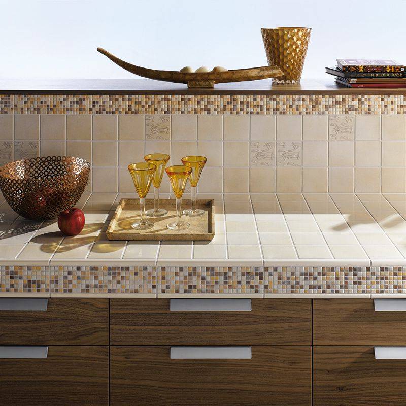 Кухонный фартук из мозаики своими руками: мастер класс с фото