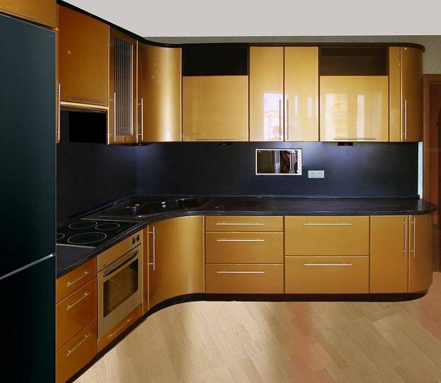 Полезные приёмы в дизайне узкой кухни + 115 лучших идей в фото