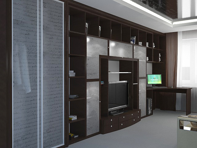 Шкаф-купе в гостиную: 110 фото современных и встроенных шкафов