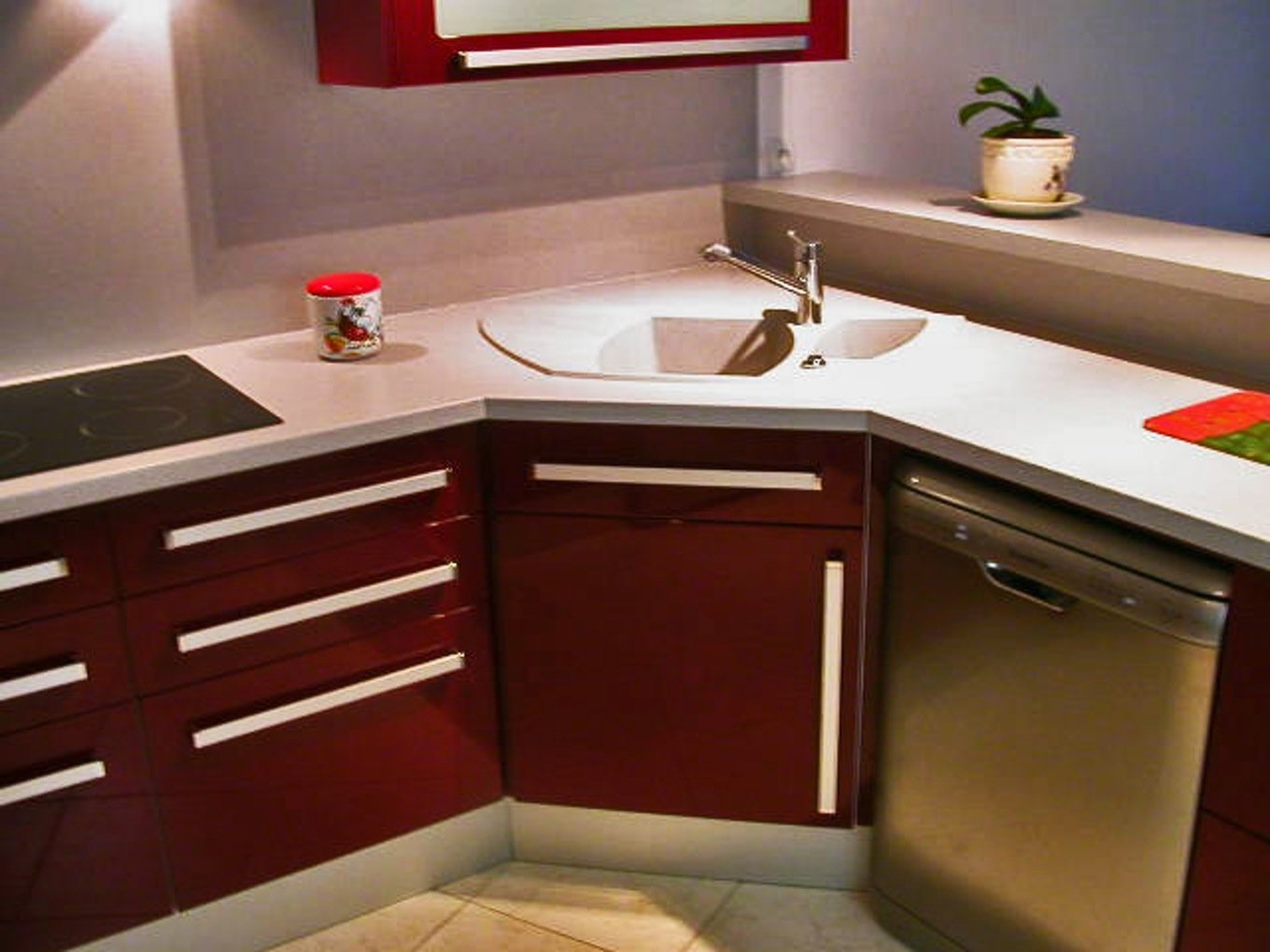 Угловая раковина на кухне: фото, размеры, модели :: syl.ru