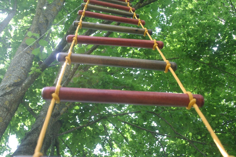 Веревочная лестница своими руками: узел, перила
