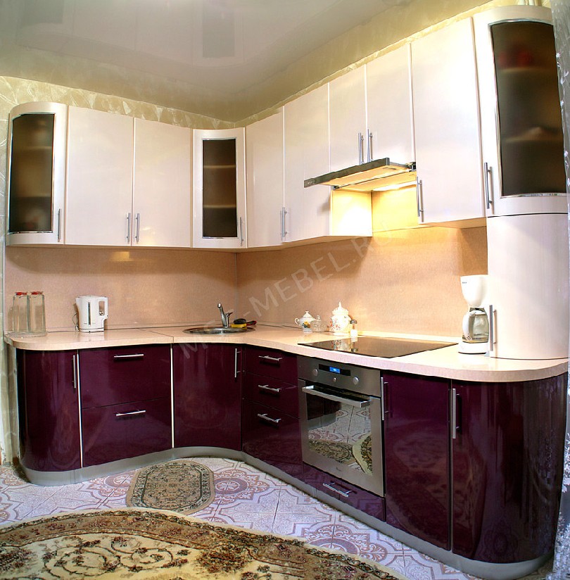 Фиолетовая кухня: 8 верных сочетаний и 88 фото