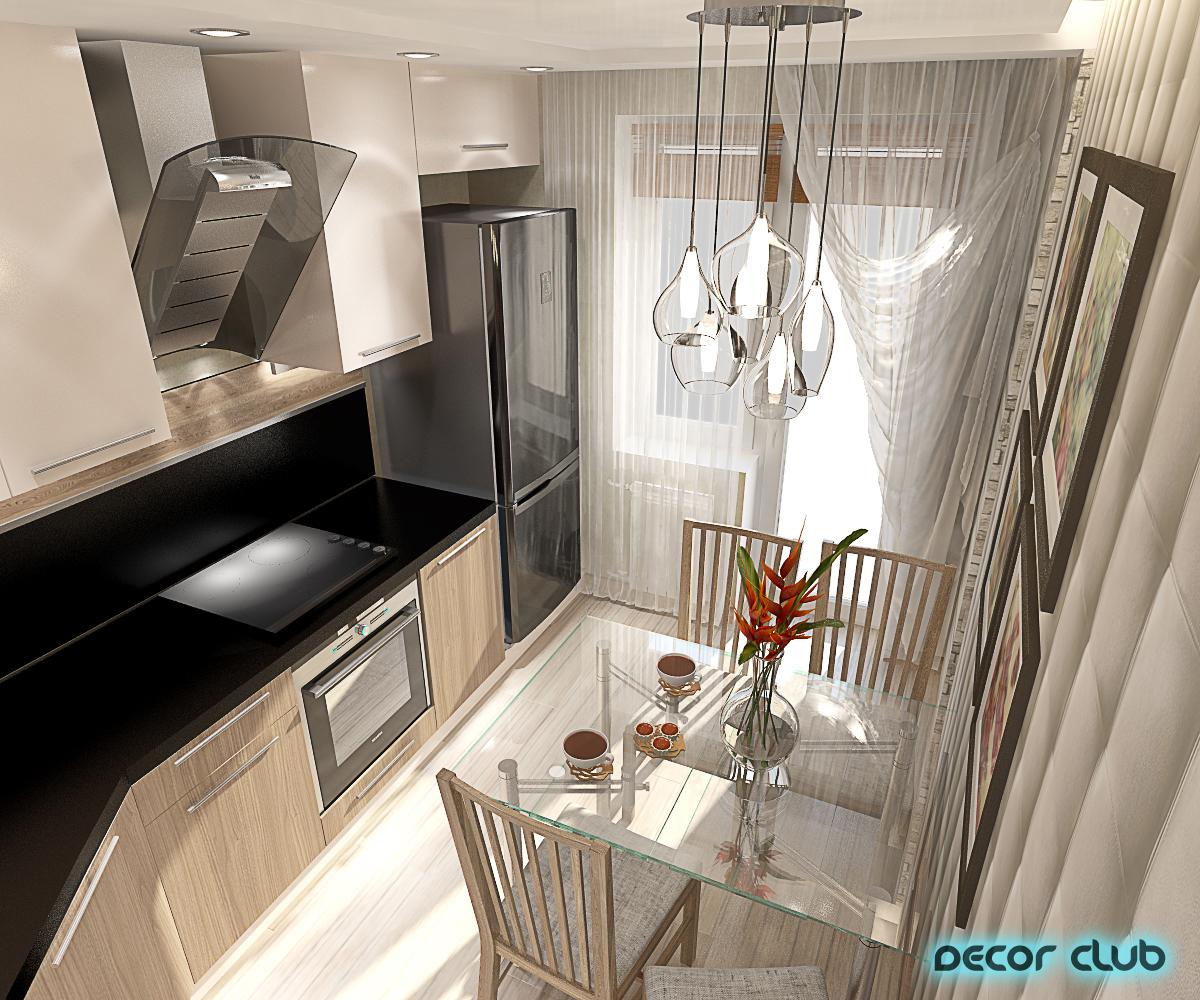 25 идей интерьера кухни с балконной дверью, от 9 до 15 квадратных метров