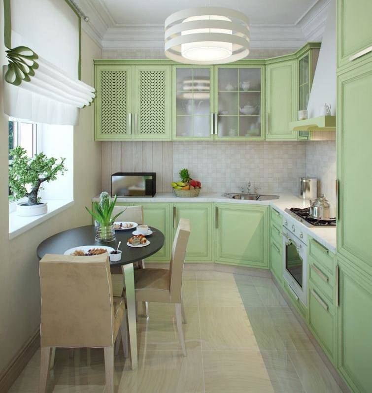 Фисташковая кухня 49 фото кухонный гарнитур фисташкового цвета в интерьере, особенности сочетания с другими цветами