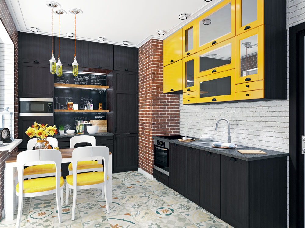 Кухня цвета венге, в какие стили вписывается, правильные цветовые комбинации - 22 фото