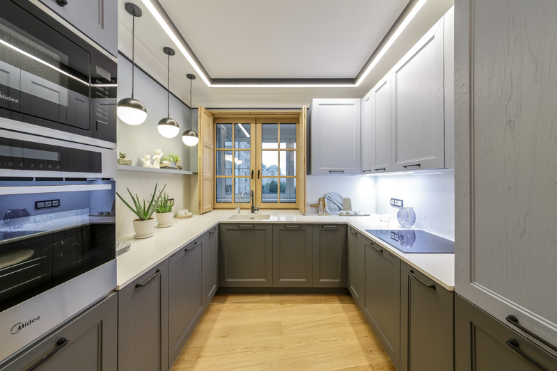 Дизайн маленькой кухни 6 кв.м: фото самых красивых интерьеров – советы по ремонту