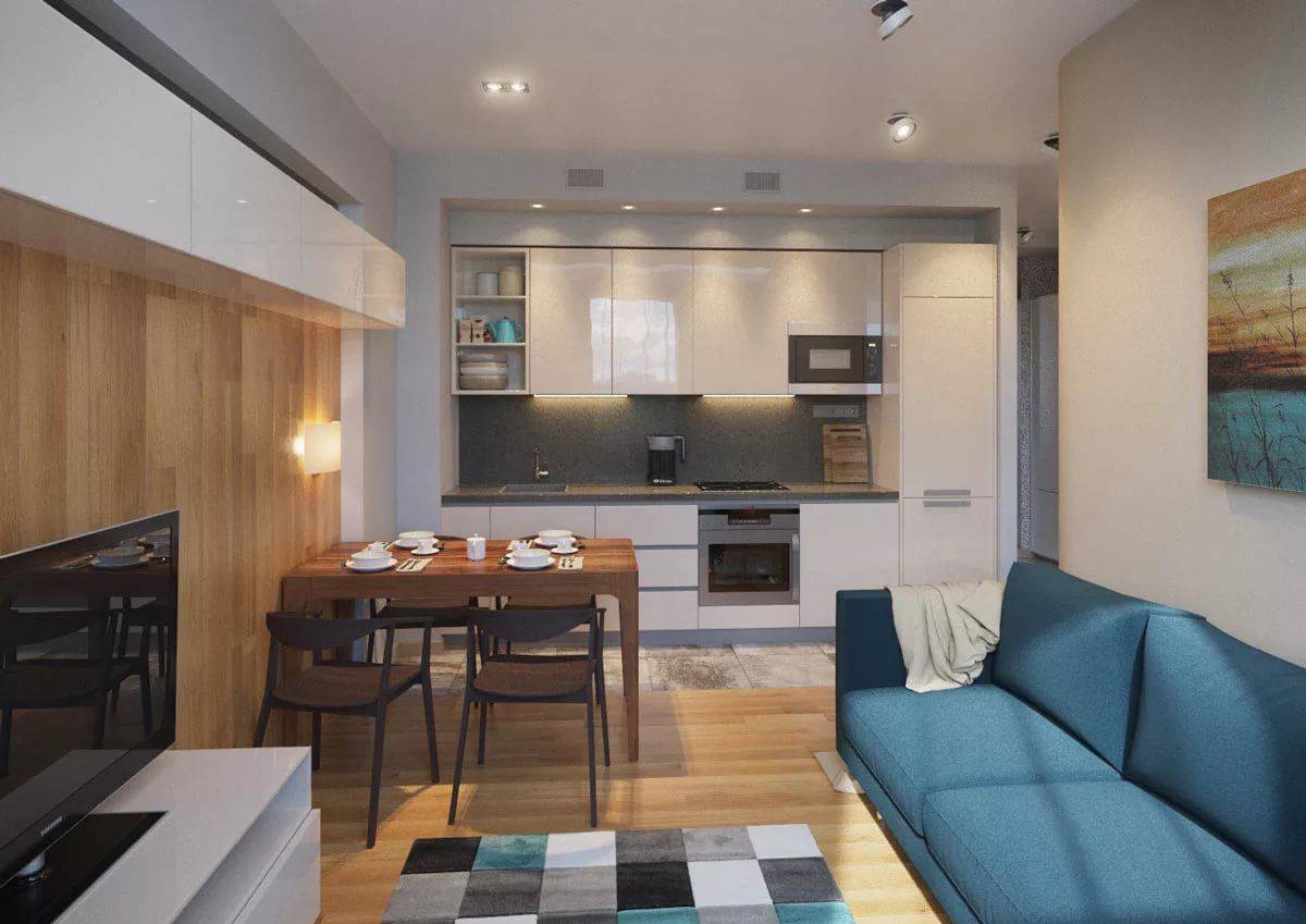 Дизайн гостиной 20 кв. м. фото готовых интерьеров. совмещение с кухней, спальней