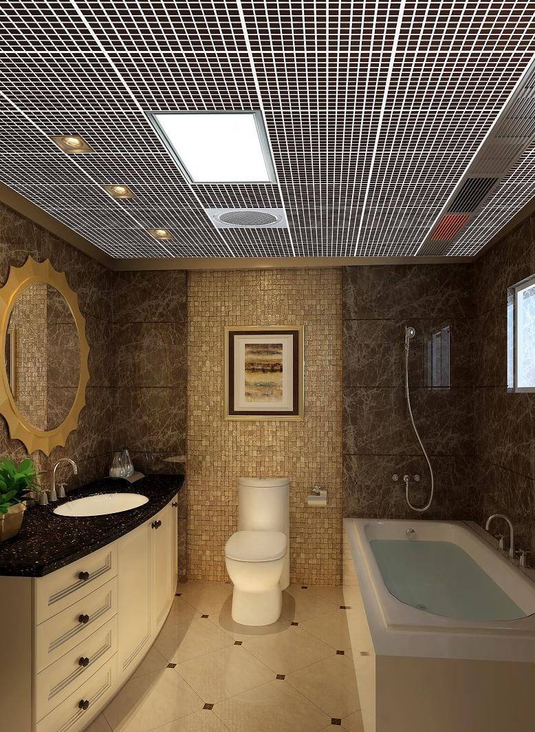 Какой цвет для натяжного потолка в ванной выбрать?