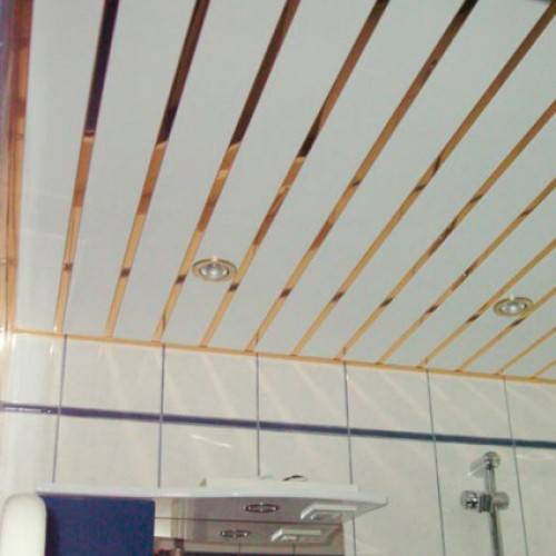 Пластиковые панели на потолке кухни – выгодно и практично