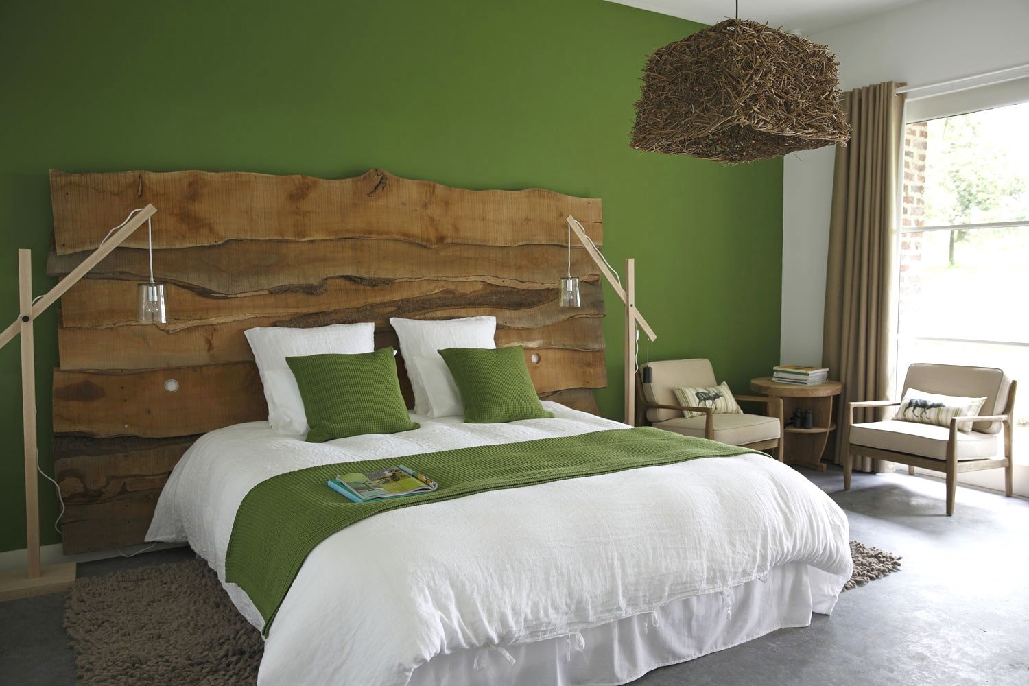 Спальня в зеленых тонах: идеи дизайна интерьера, лучшие сочетания цветов, фото с примерами