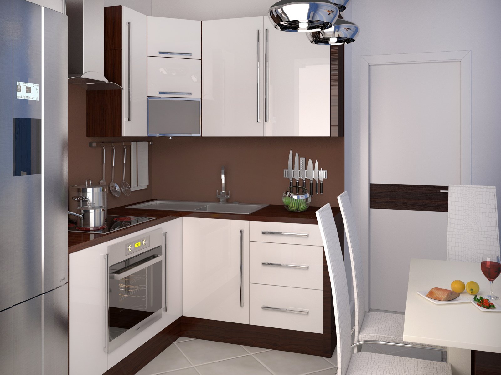 кухни дизайн проекты для маленьких кухонь 8 кв м