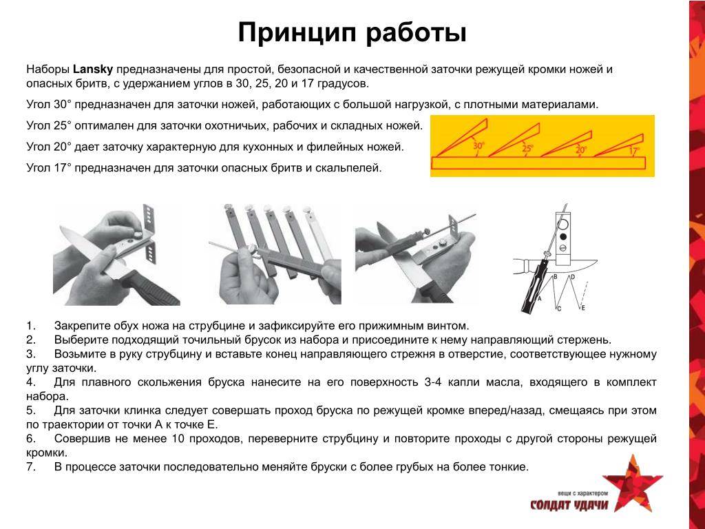 Как правильно точить нож в домашних условиях: выбор способа и инструкция по заточке ножа на бруске