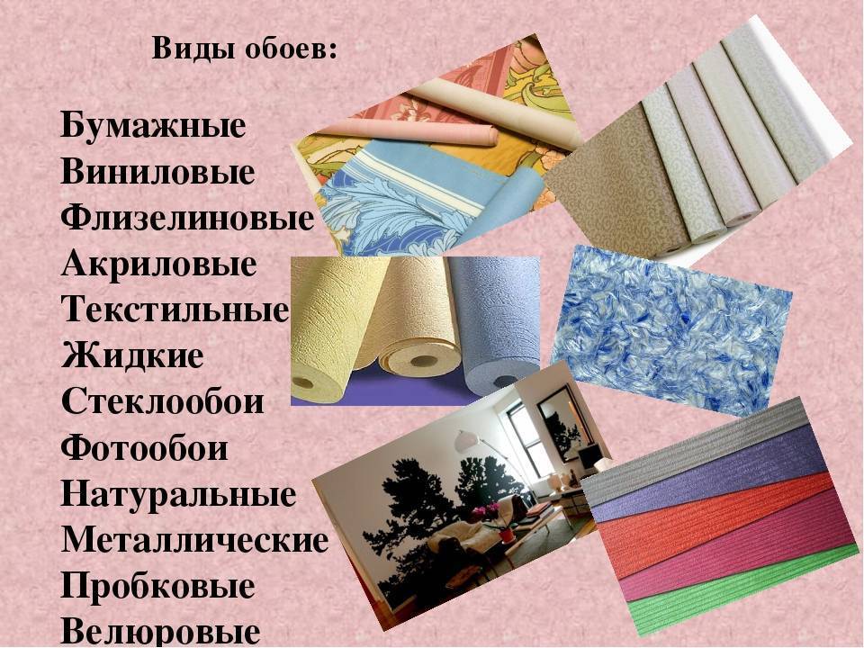 Классификация, виды обоев и их характеристика :: syl.ru