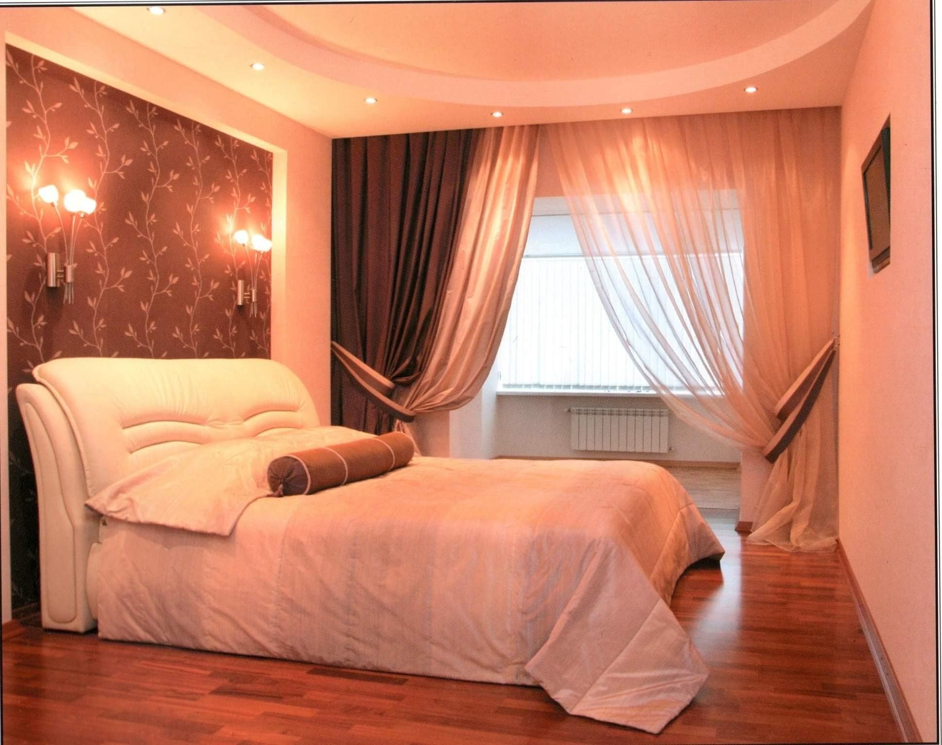 Занавески в спальню: фото 85 современных решений для интерьера