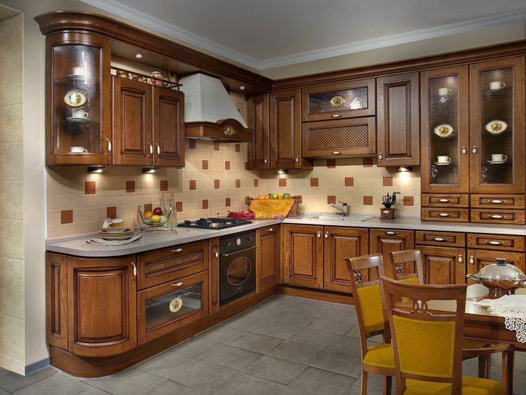 Кухня цвета венге, в какие стили вписывается, правильные цветовые комбинации - 22 фото