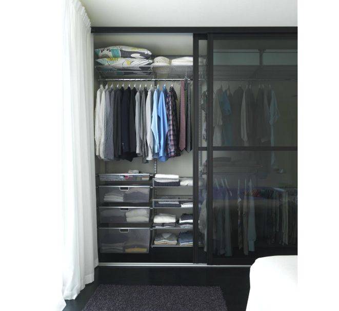 Раздвижные двери для гардеробной: красивые и функциональные двери на 35 фото