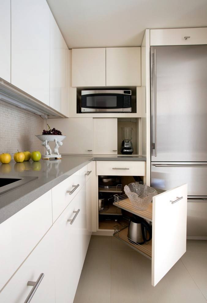 5 мест куда поставить холодильник на кухне