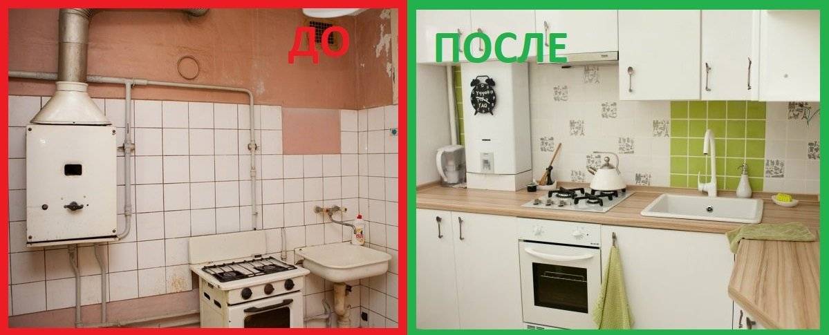 Ремонт кухни в хрущевке: 10 правил дизайна и 121 реальное фото
