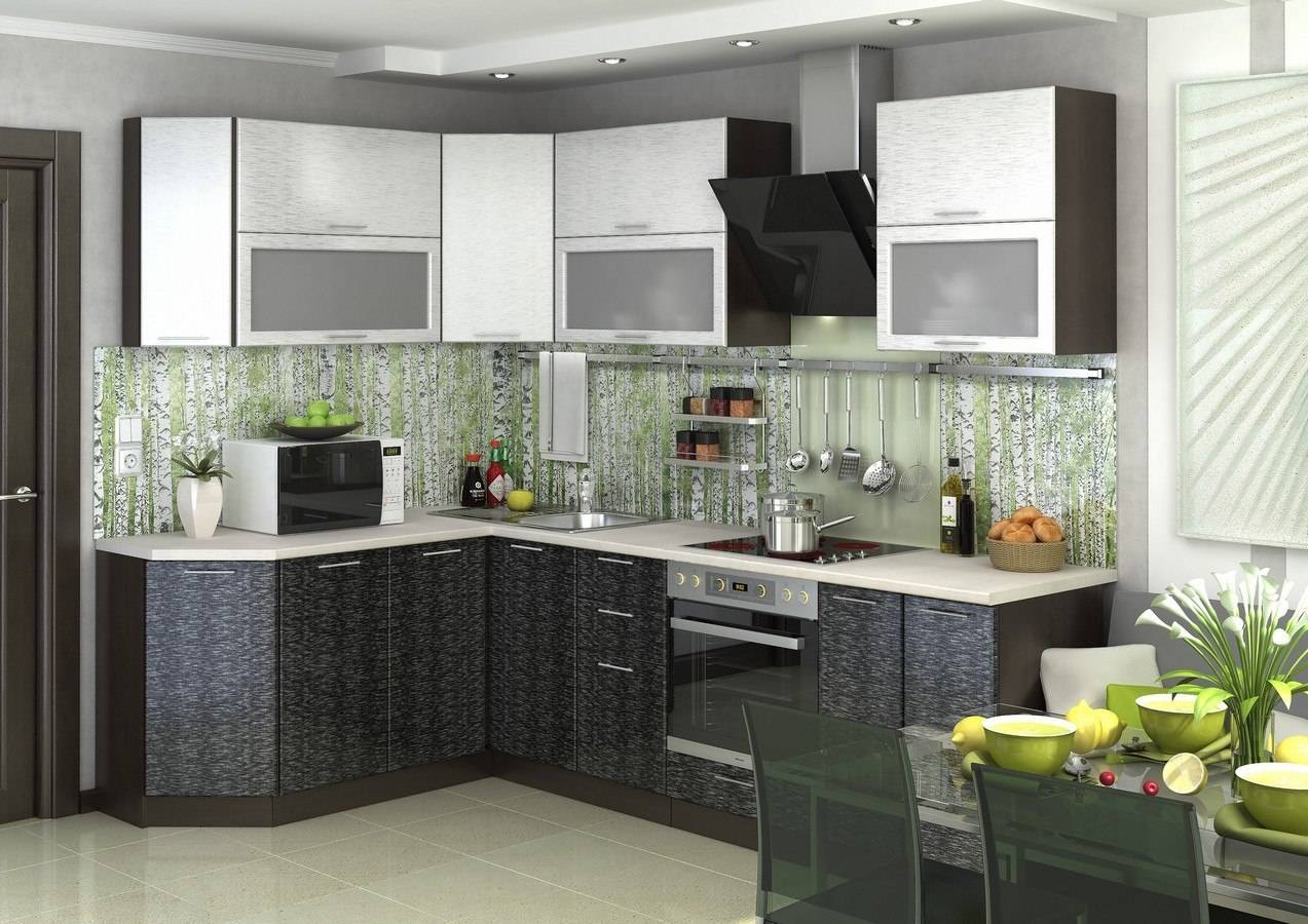 Дизайн кухни 7 кв. м: фото новинки 2020 с холодильником, идеи для интерьера