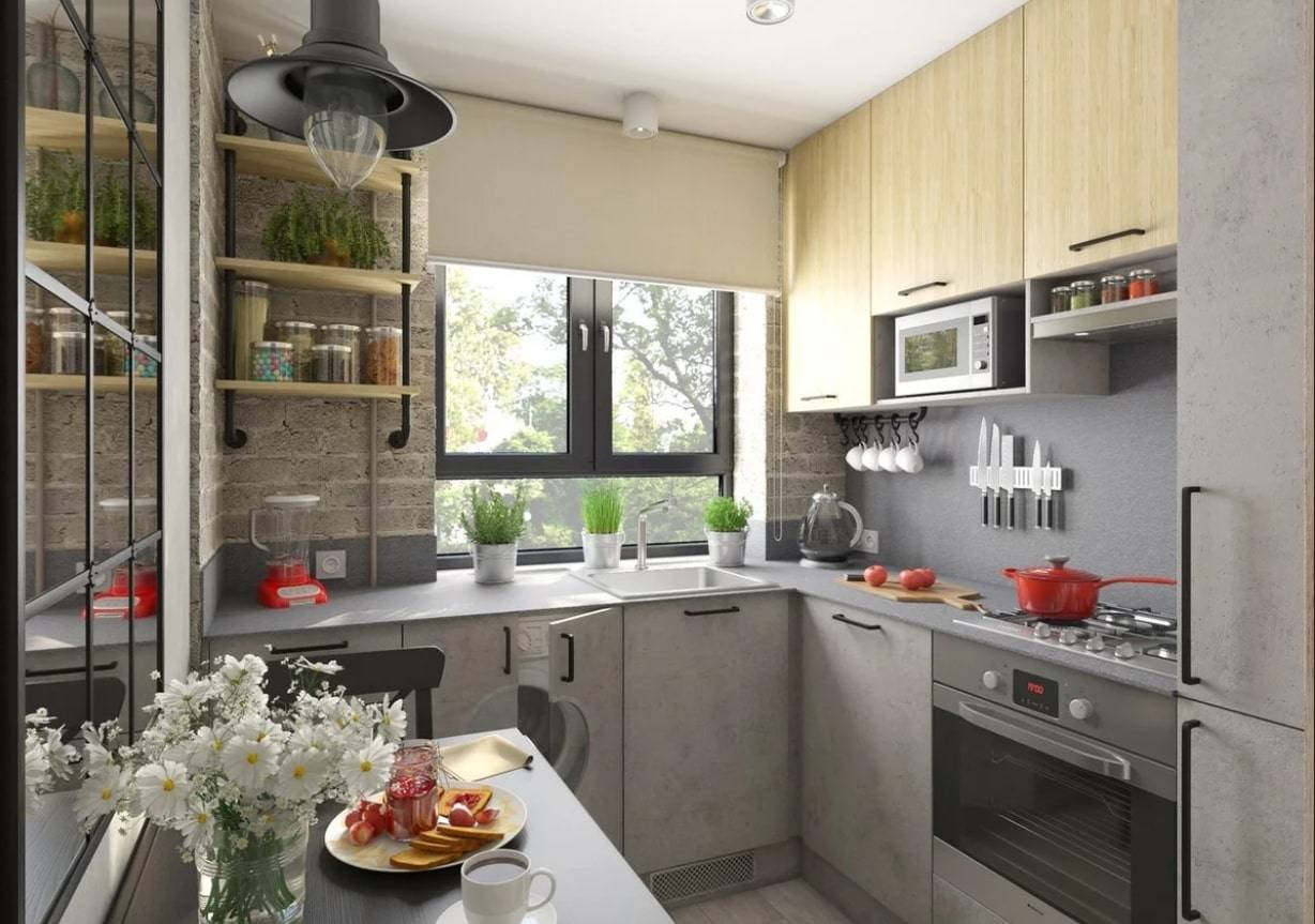 Кухня-гостиная 50-60 кв. м: дизайн без границ