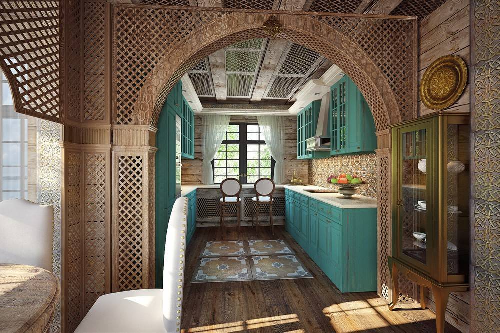 Кухня в восточном стиле: арабский и узбекский дизайн в кухонном интерьере