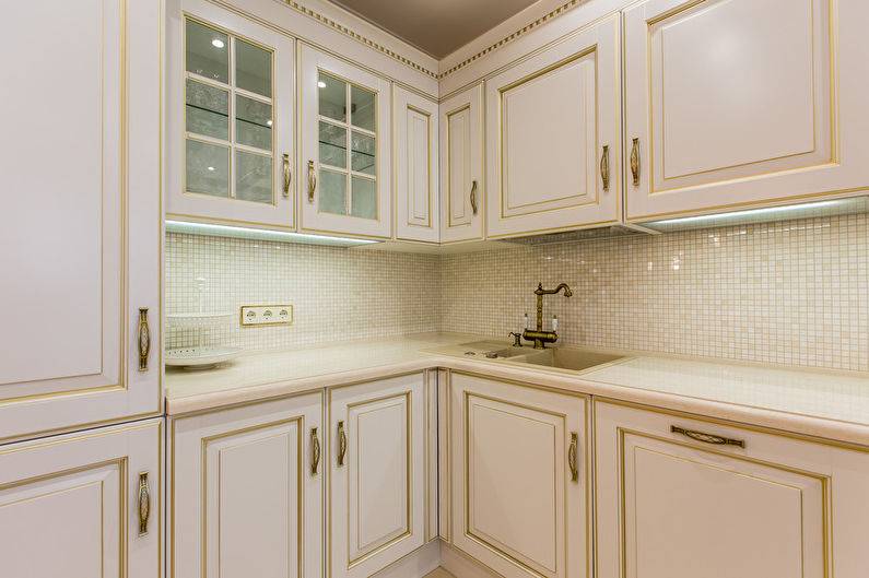 Белая кухня в классическом стиле в интерьере - оформление дизайна
белая кухня в классическом стиле в интерьере - оформление дизайна
