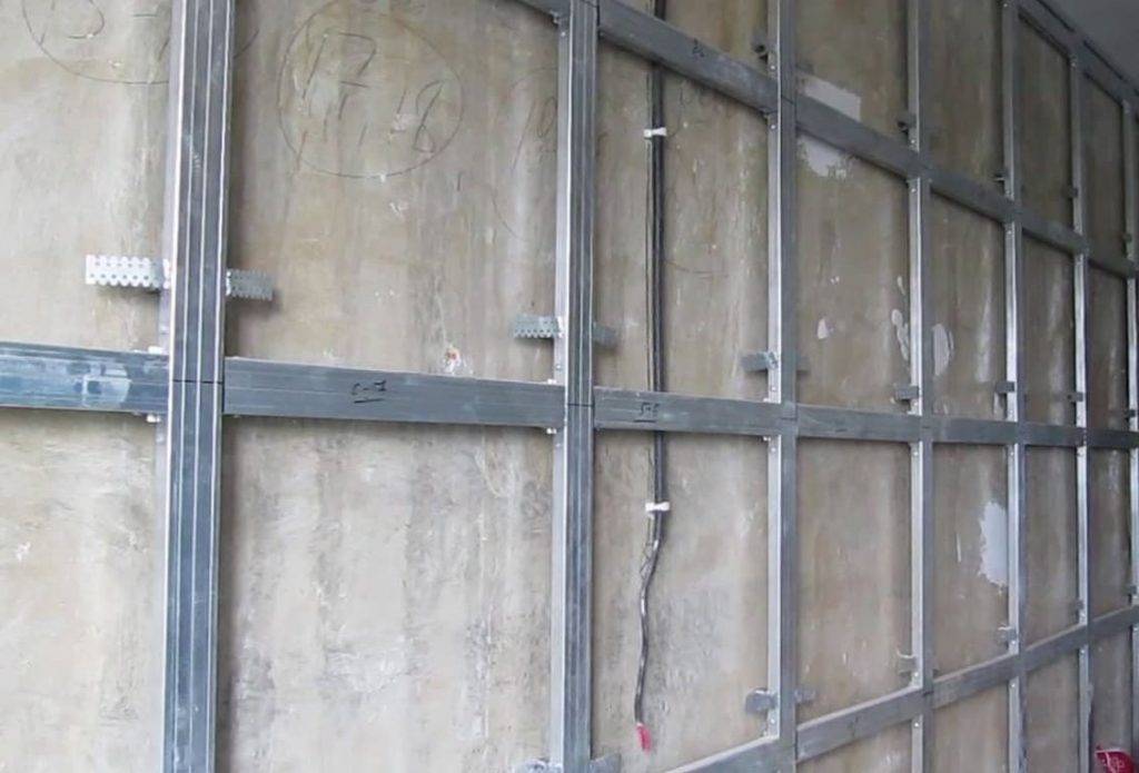 Каркас из профиля под гипсокартон – подробная инструкция по сборке стеновой конструкции от профессионала
