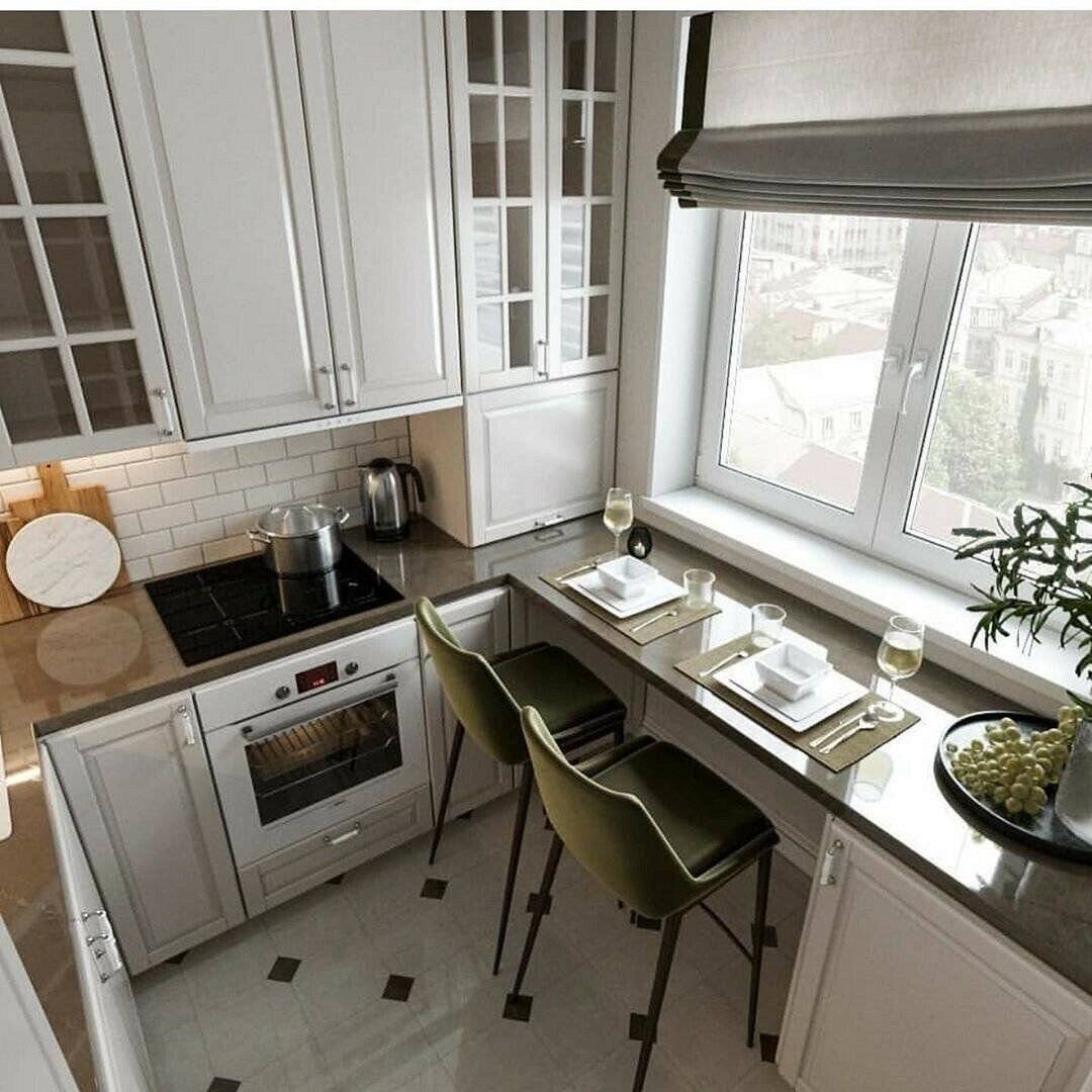 Дизайн маленькой кухни 5 кв. м: выбор стиля и советы по дизайн
