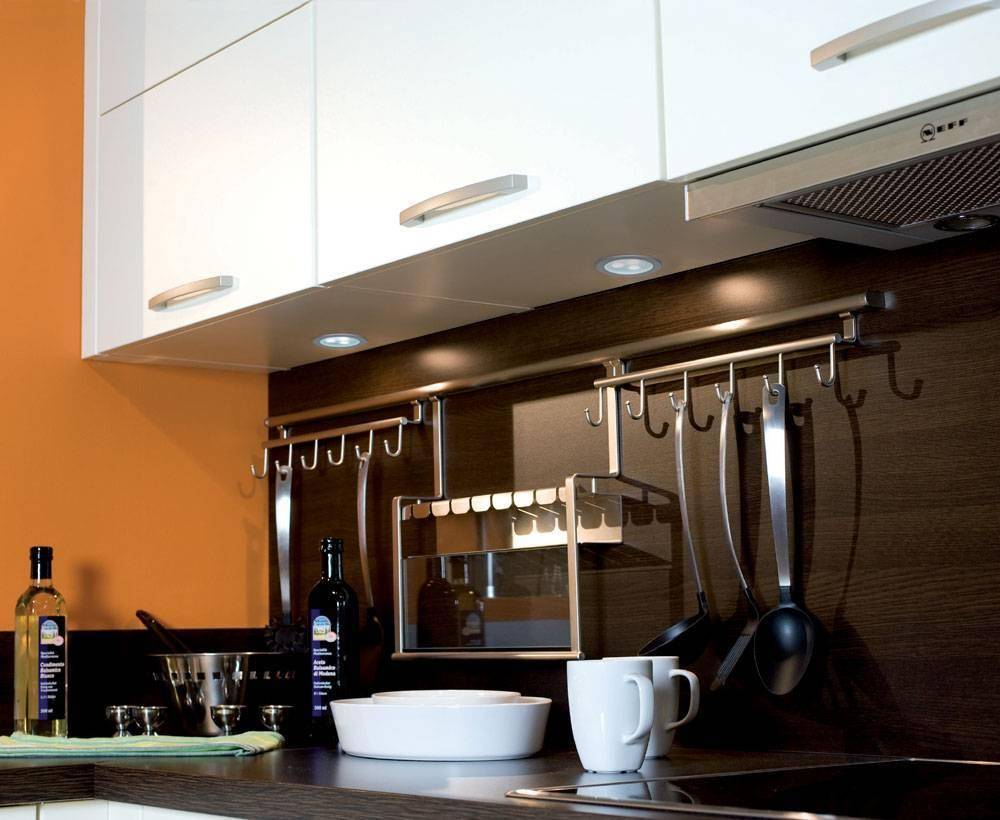 Мебельное освещение для кухни – от выбора до установки