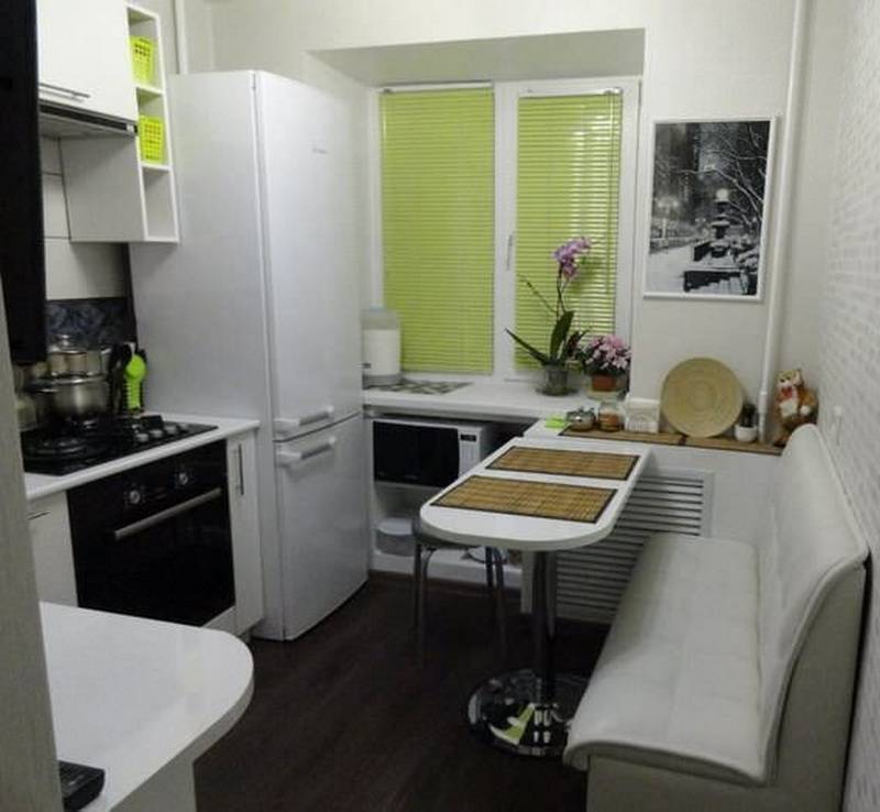 Кухня 7 кв. м. - 80 фото функционального и уютного дизайна