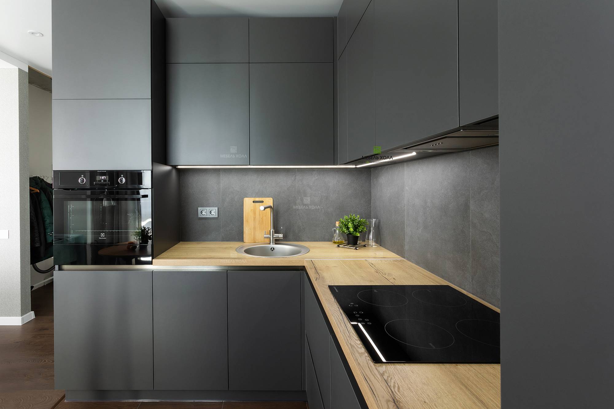 Дизайн кухни с балконом: 75 фото интерьеров, как объединить, красивые идеи