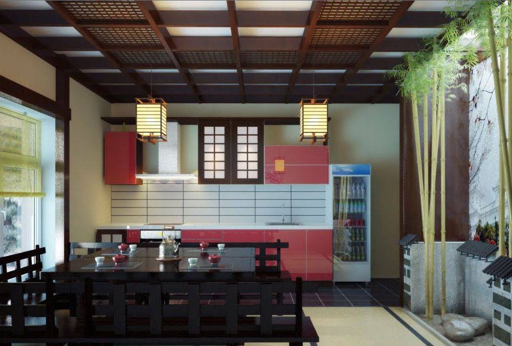 Кухни в китайском стиле: фото восточных мотивов в интерьере - smallinterior