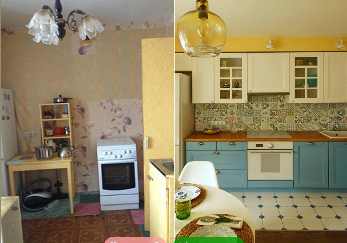 Ремонт кухни: 100 фото-идей в квартире, доме, хрущевке