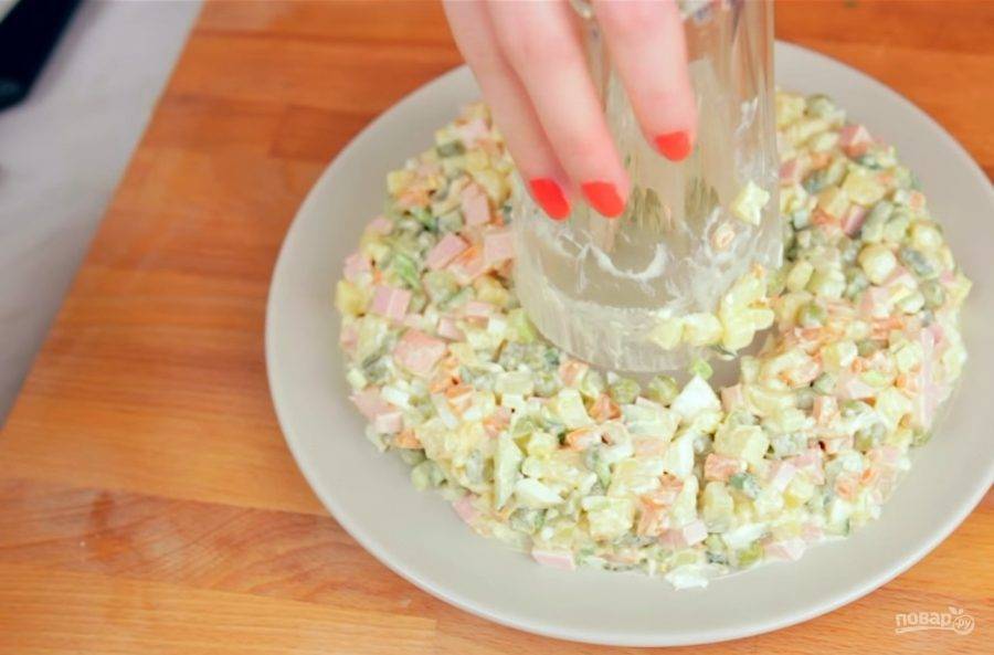 Как красиво украсить салат оливье - вкусные рецепты от ecofoodferma.ru