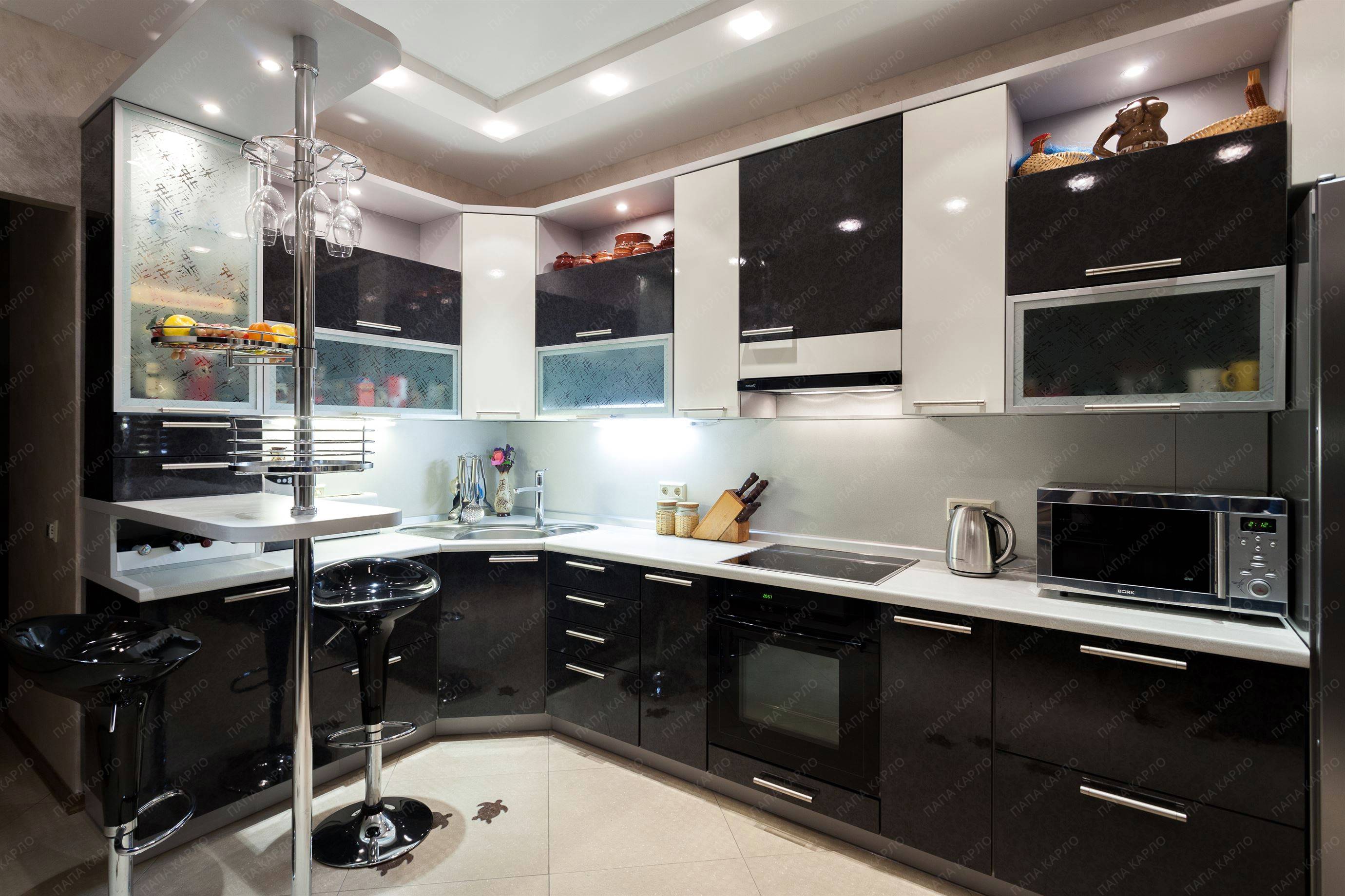 Дизайн кухни 12 кв.м: 190+ (фото) новинок интерьера