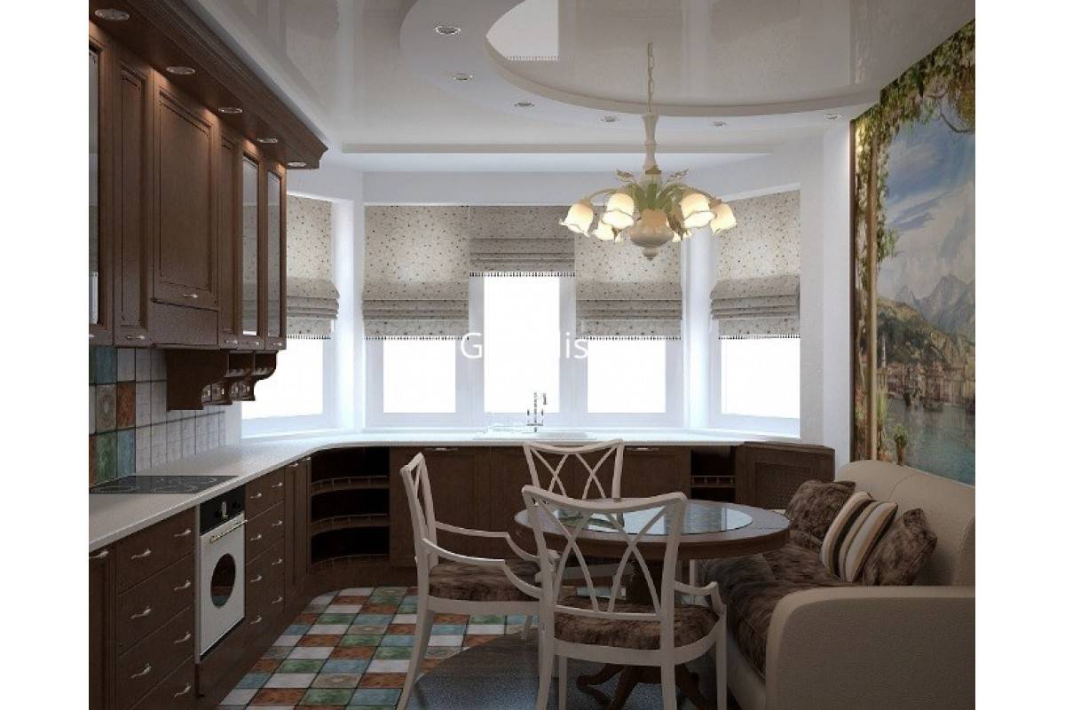Кухня п 44т (42 фото): видео-инструкция по оформлению интерьера кухонной комнаты с треугольным эркером в однокомнатной квартире, домах своими руками, проект, фото, цена