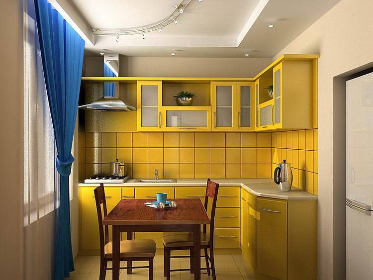 Интерьер маленькой кухни: 100 фото идей современного дизайна