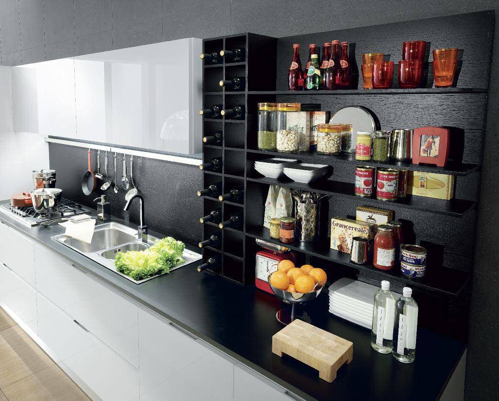 Кухня без верхних шкафов: 45 фото идей дизайна в интерьере