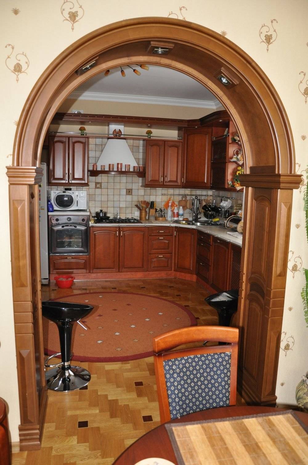 Арка на кухню вместо двери (22 реальных фото): как оформить и установить
