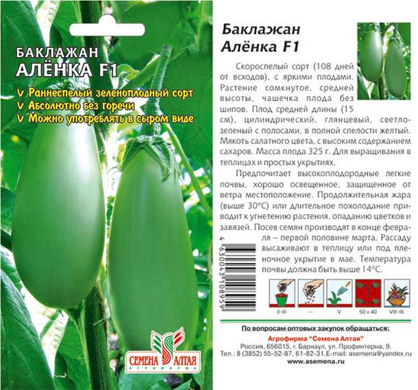 Лучшие сорта баклажанов для теплицы из поликарбоната: 10 наименований